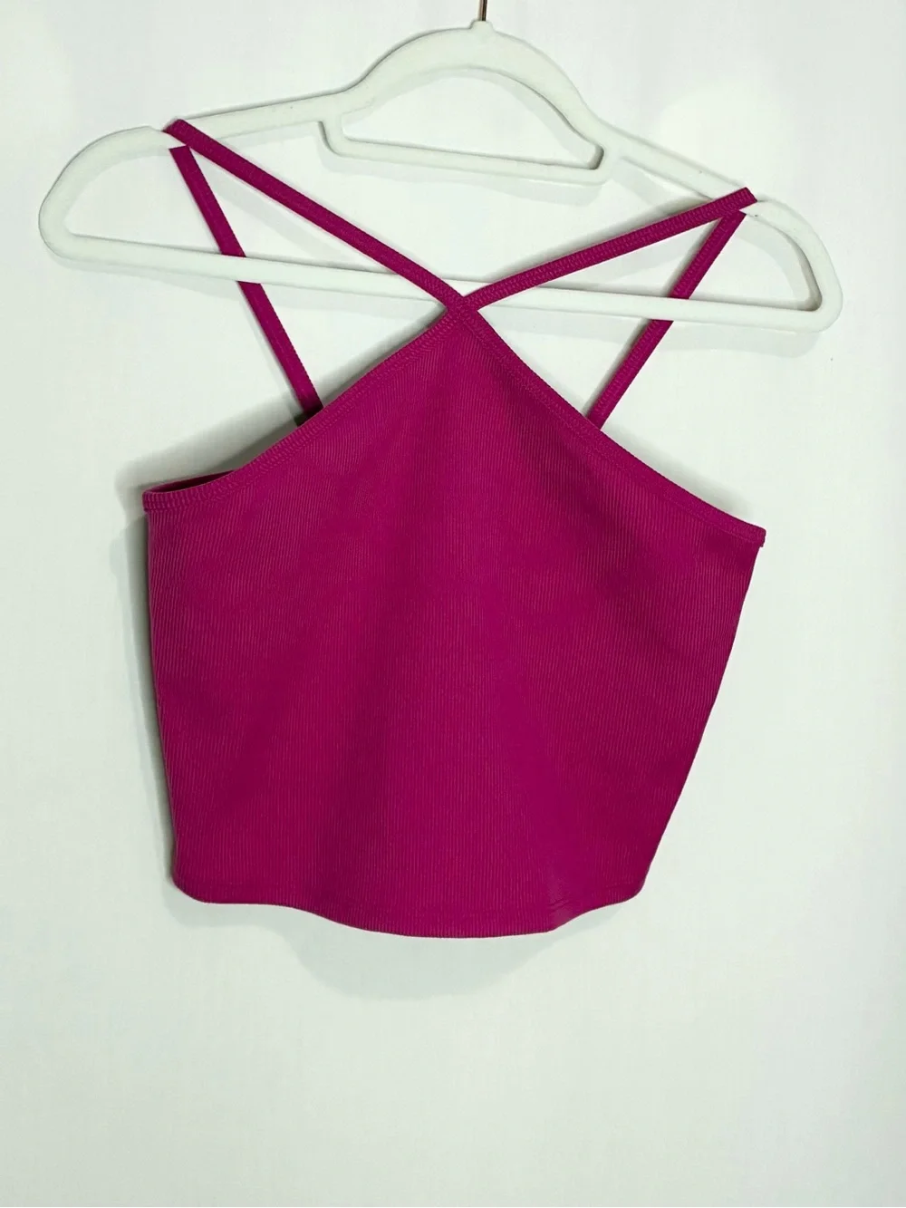 Alo Yoga Goddess Ribbed Knit Halter Top - Picture 5 of 7